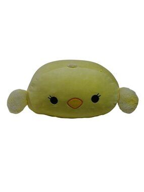 Squishmallows Kellytoy Aimee Yellow Chick Plush 12 x 10 Inch Soft Cuddly Toy Kid